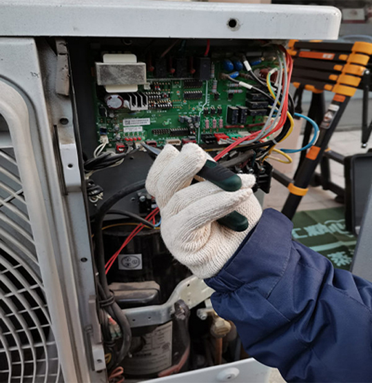  金明维修空调不制热