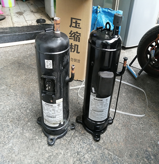 金明中央空调压缩机的更换维修